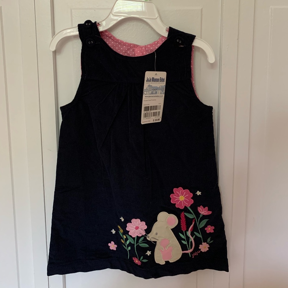 New 18-24 month corduroy dress